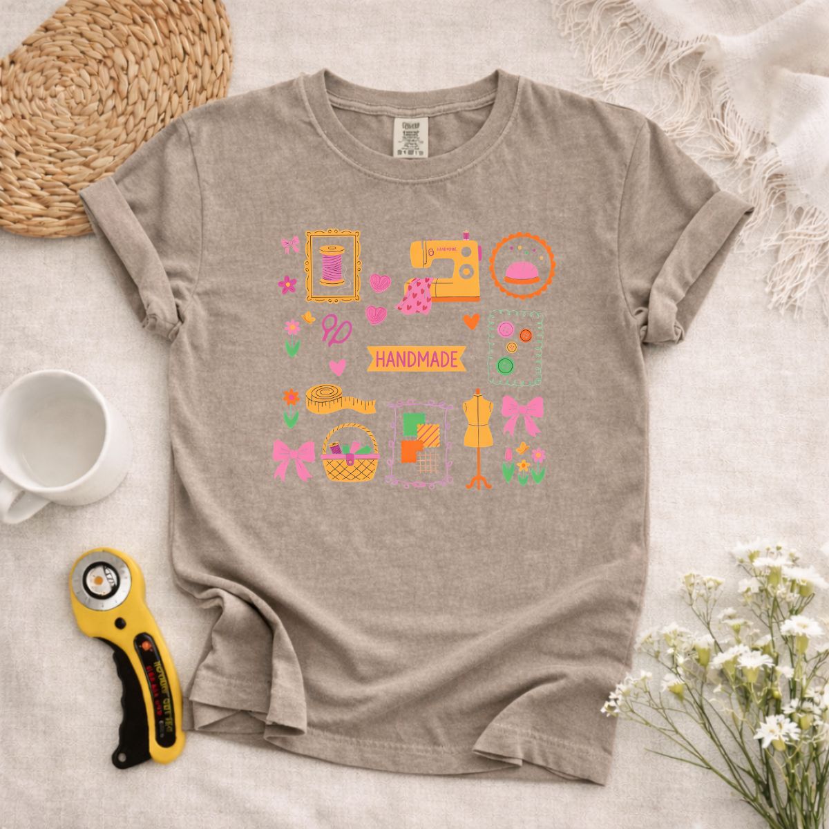 Sewing Handmade T-Shirt