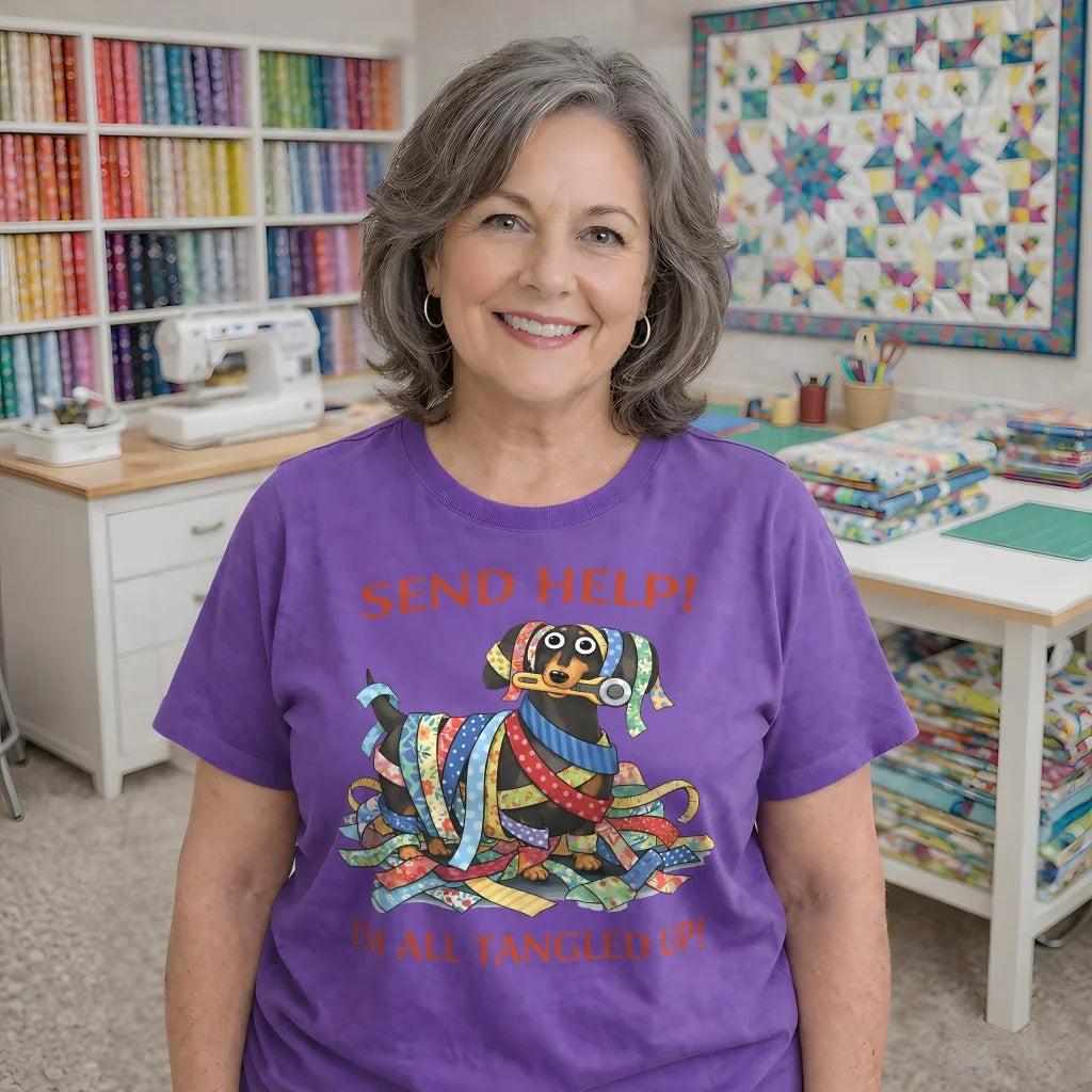 Fabric Strip Mess T-shirt