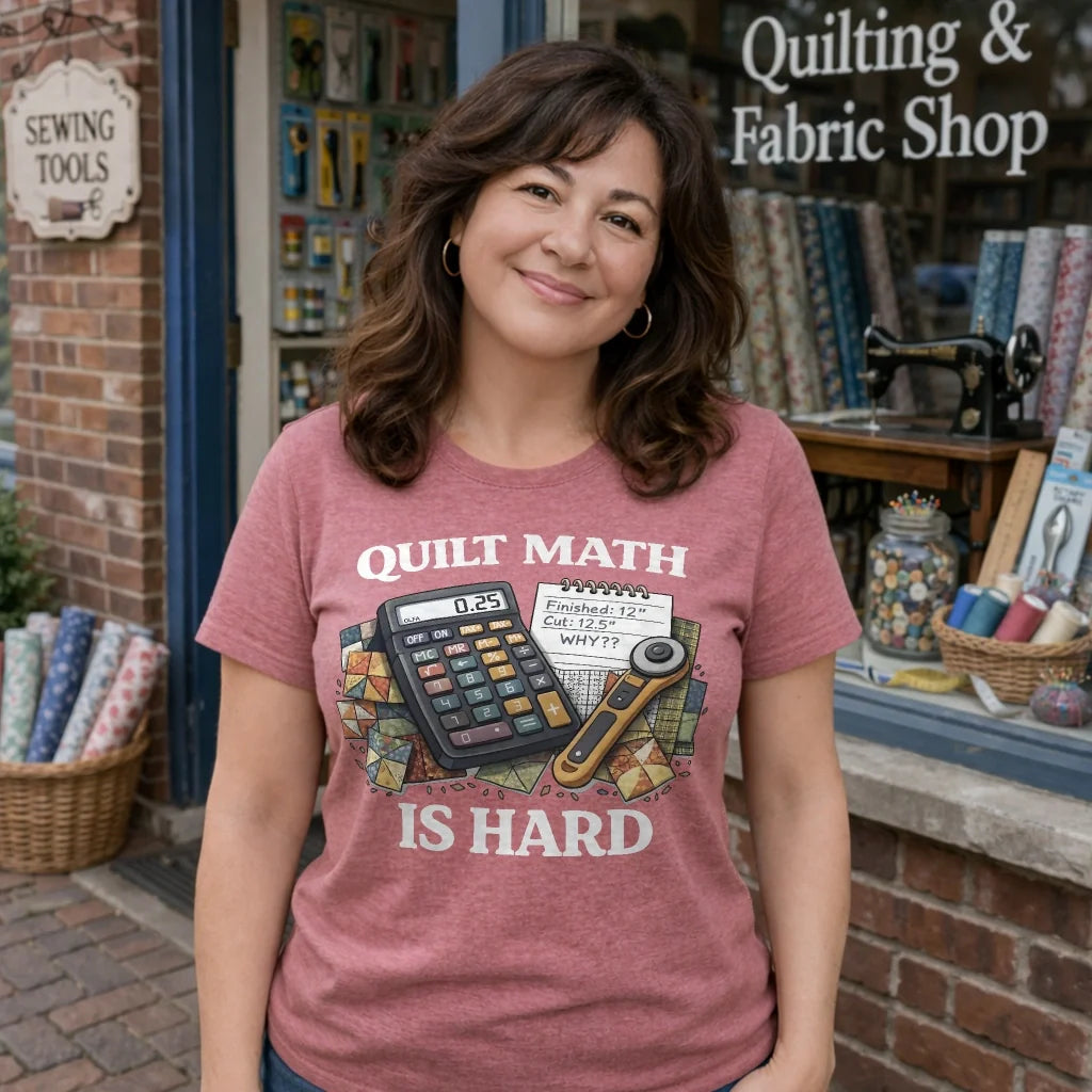 Quilt Math Survivor T-shirt
