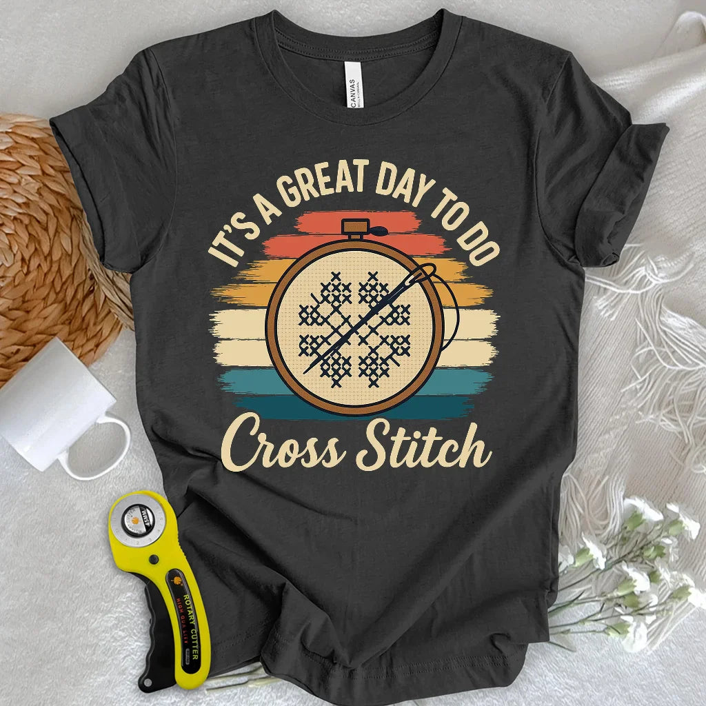 Great Day to Stitch T-shirt