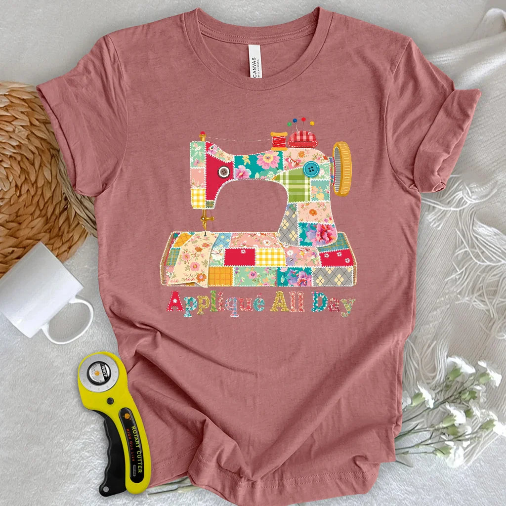Appliqué All Day T-shirt