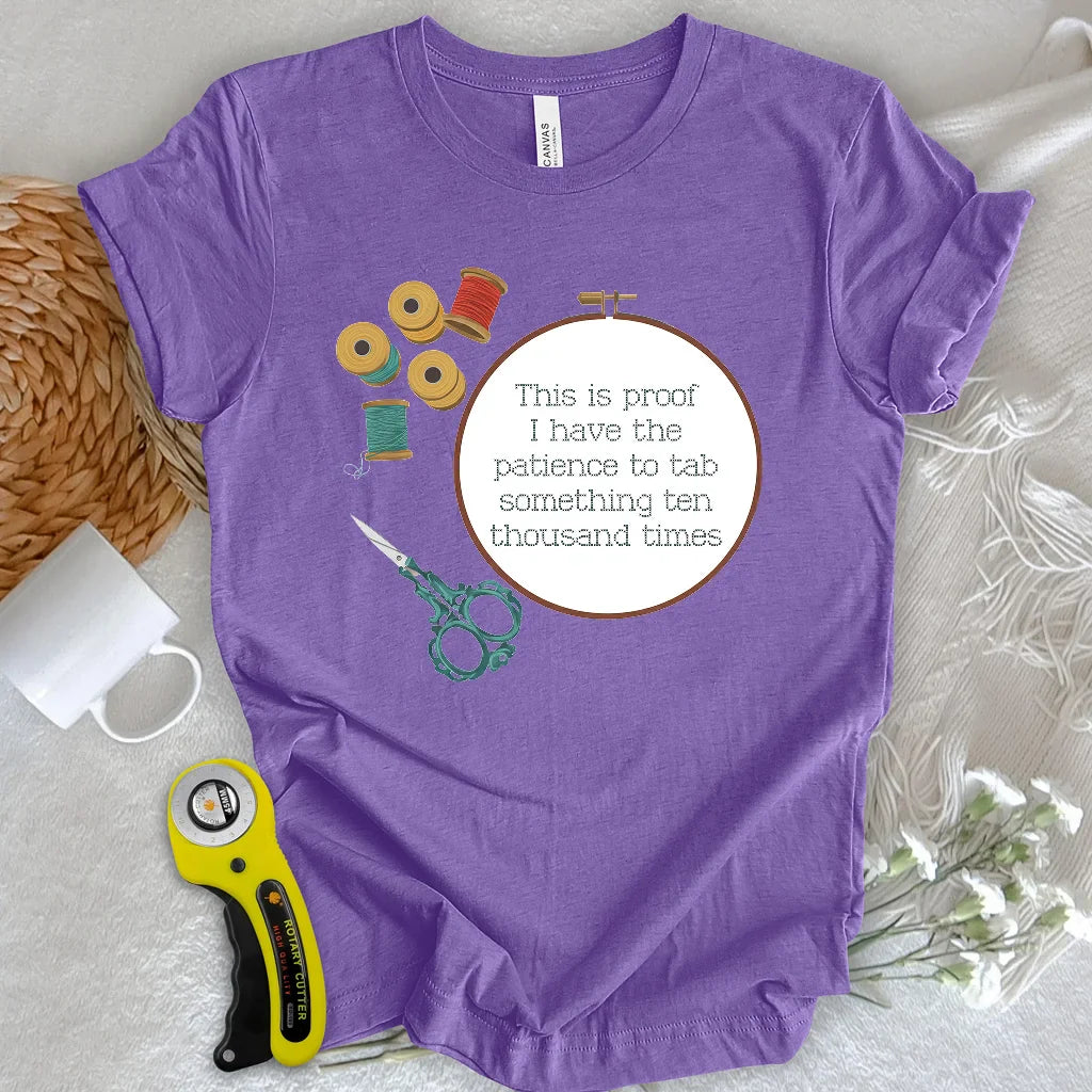 Proof of Patience T-shirt