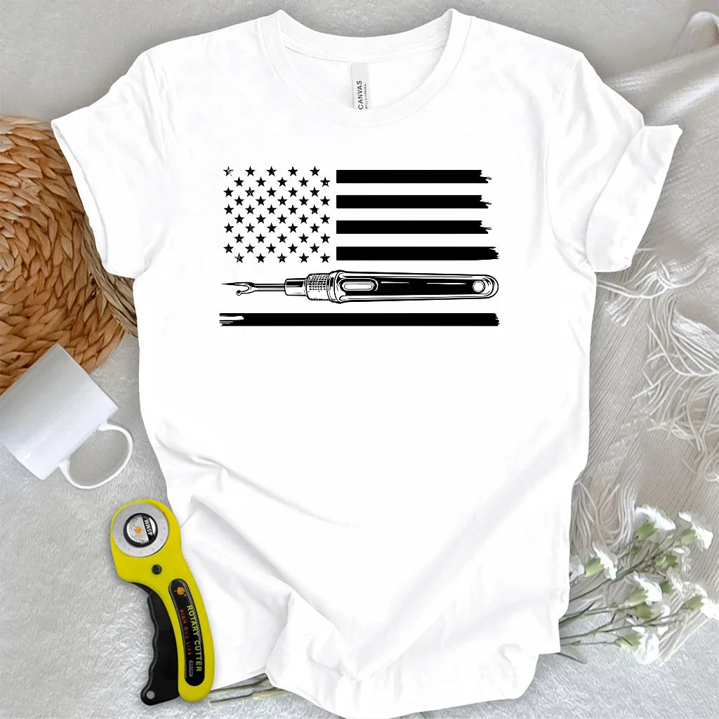 Freedom Runs on Fabric T-Shirt