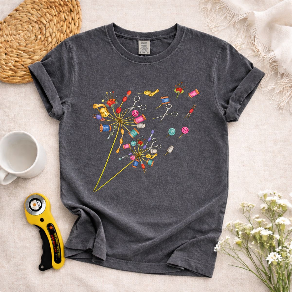 Dandelion Sewing T-Shirt