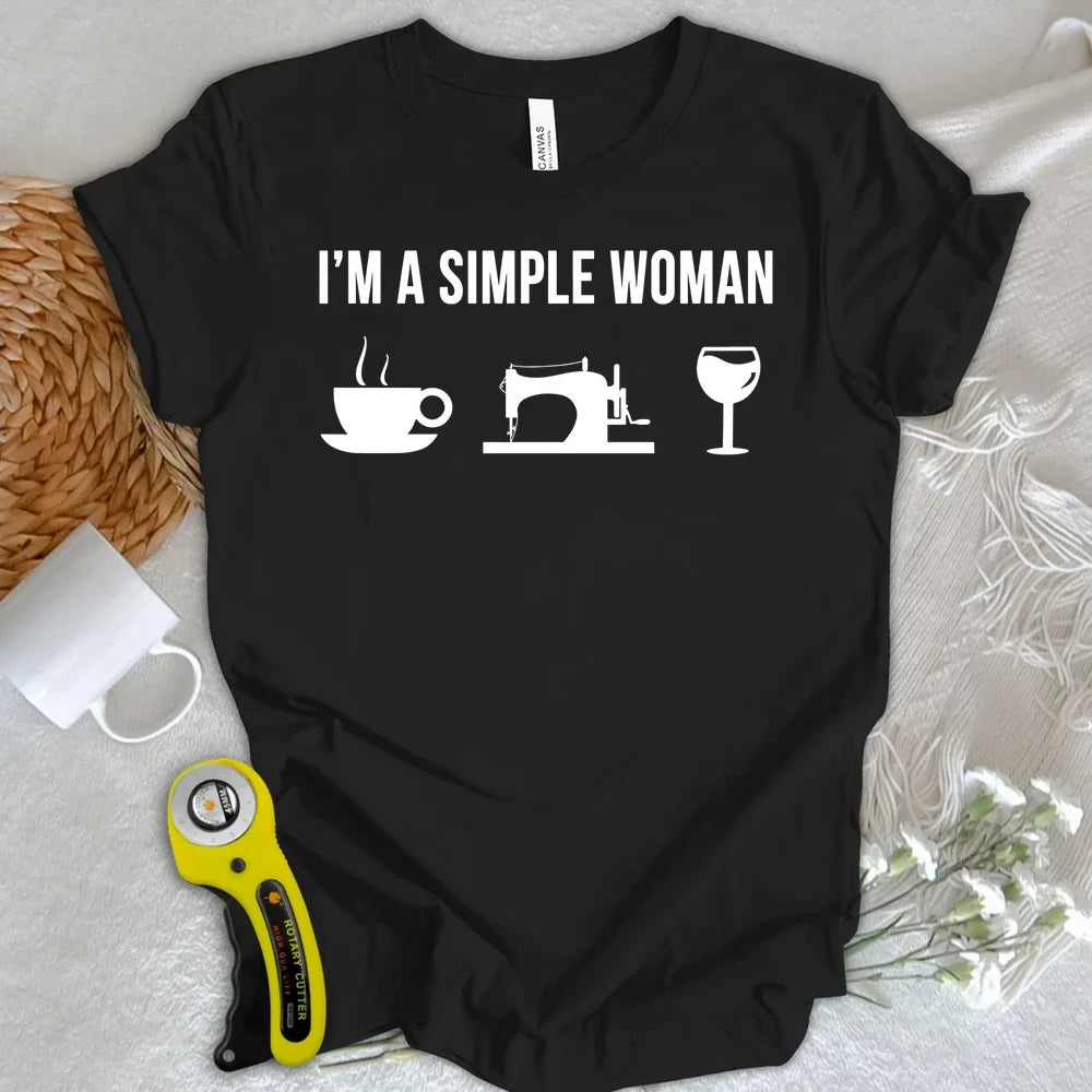 Simply Sip and Sew  T-shirt