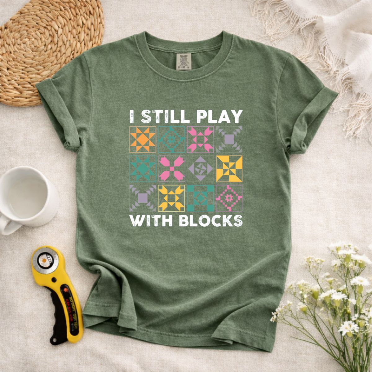 I Still Play With Blocks T-Shirt