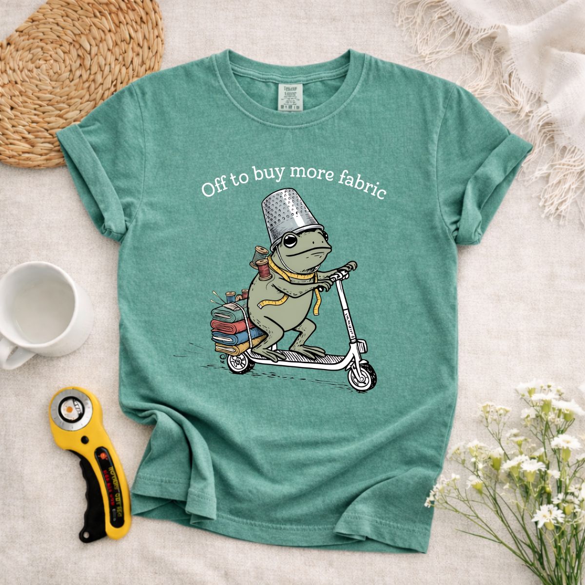 Off to Buy More Fabric T-Shirt