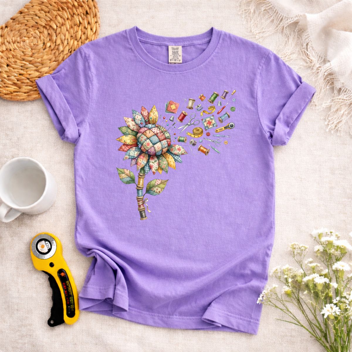 Dandelion and Sewing T-Shirt