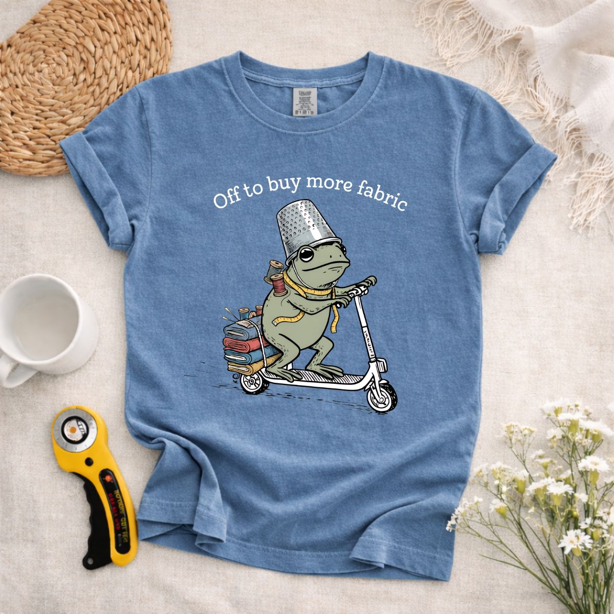 Off to Buy More Fabric T-Shirt