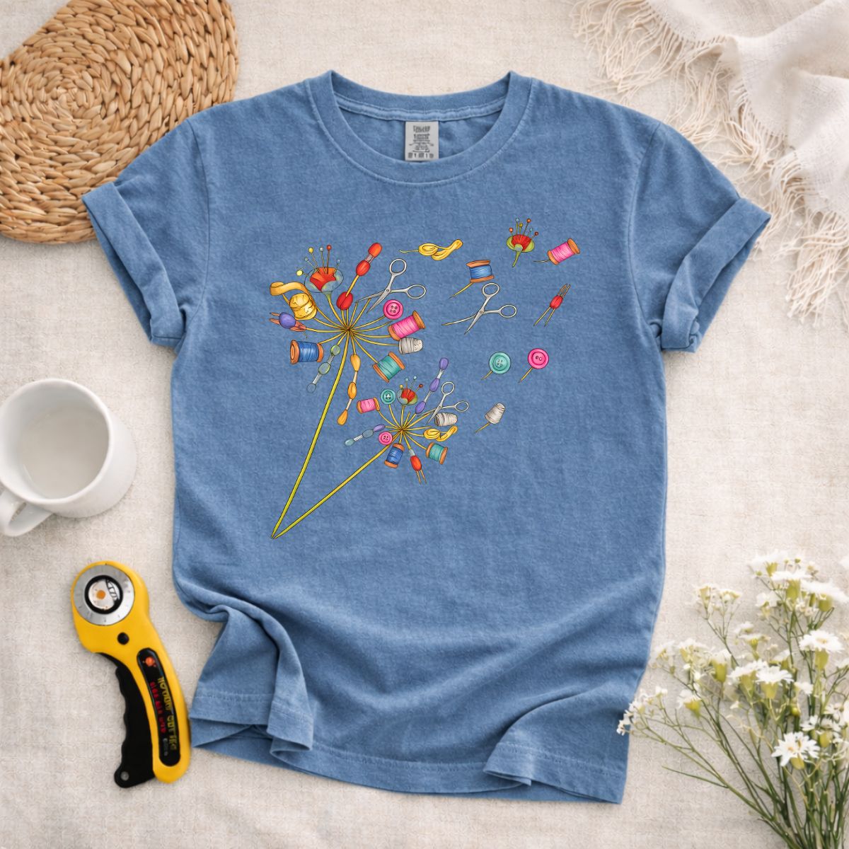 Dandelion Sewing T-Shirt