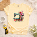 Sewing Machine Art T-Shirt