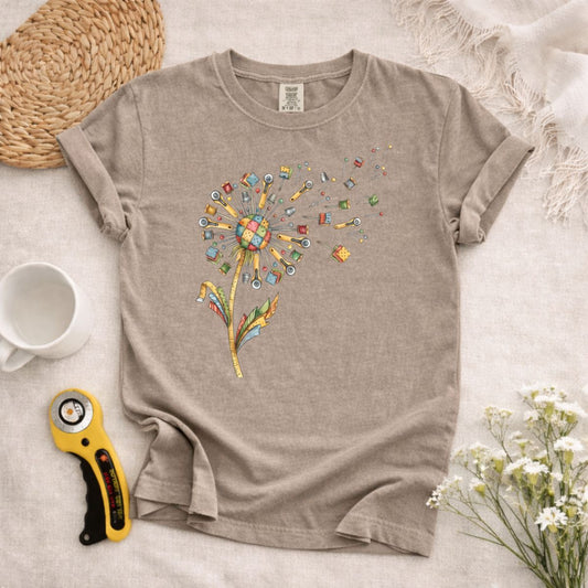 Dandelion and Sewing T-Shirt