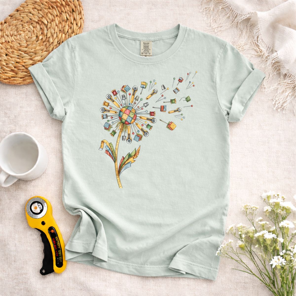 Dandelion and Sewing T-Shirt