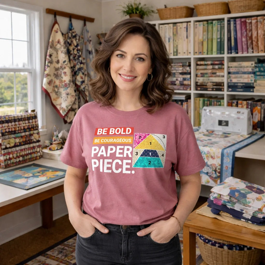 Courage to Paper Piece T-shirt