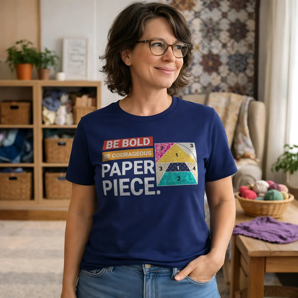 Courage to Paper Piece T-shirt