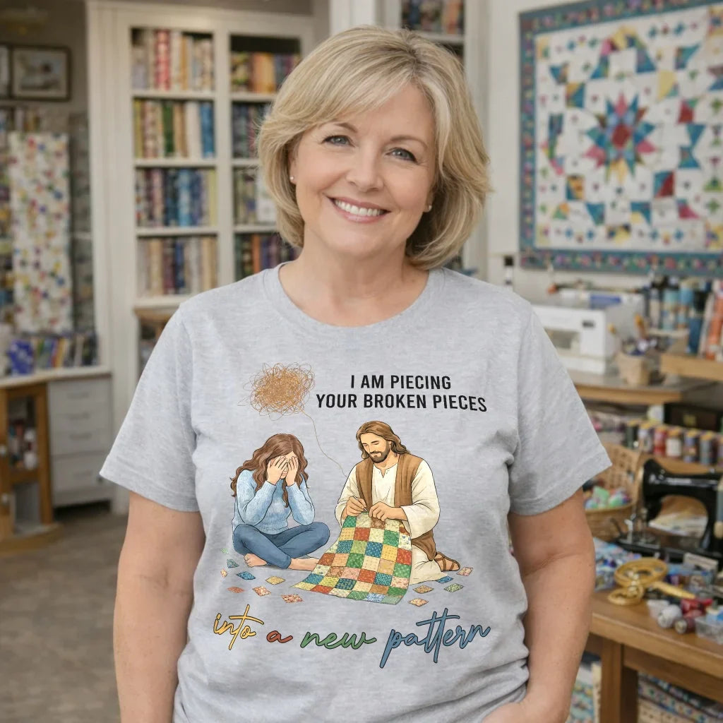 God Piecing Broken Pieces T-shirt