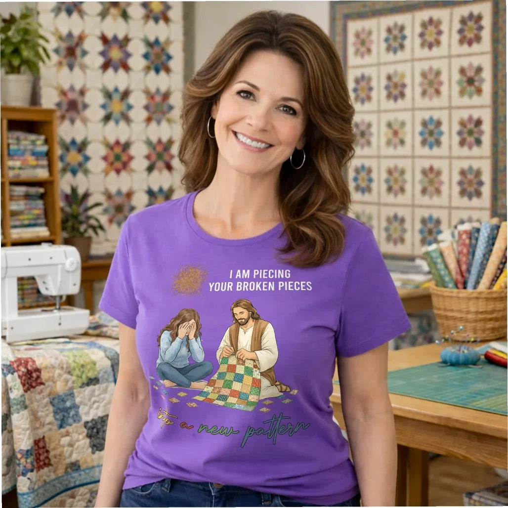God Piecing Broken Pieces T-shirt