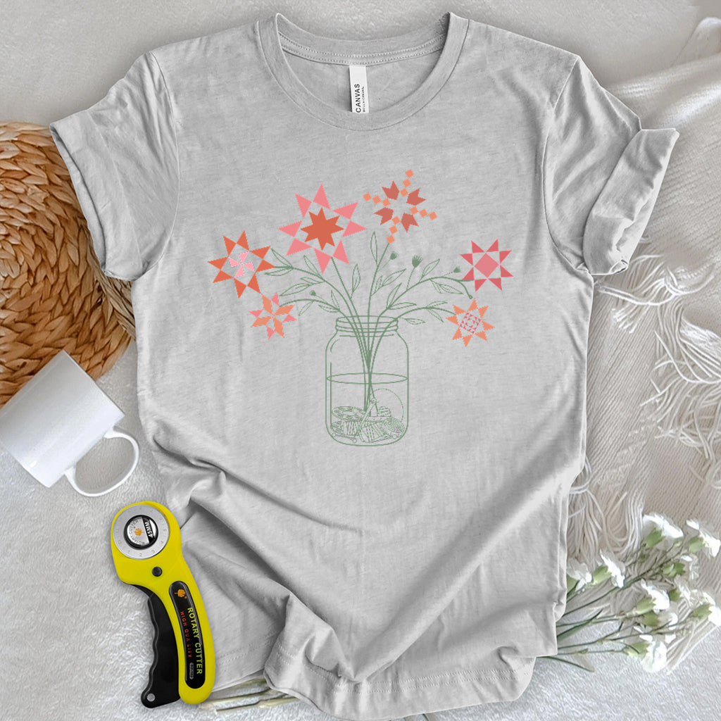 Patchwork Posy Jar T-shirt
