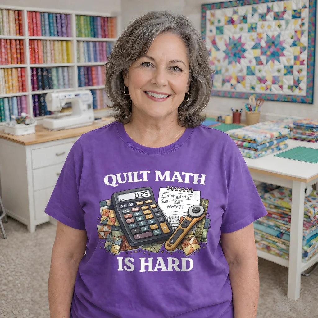 Quilt Math Survivor T-shirt