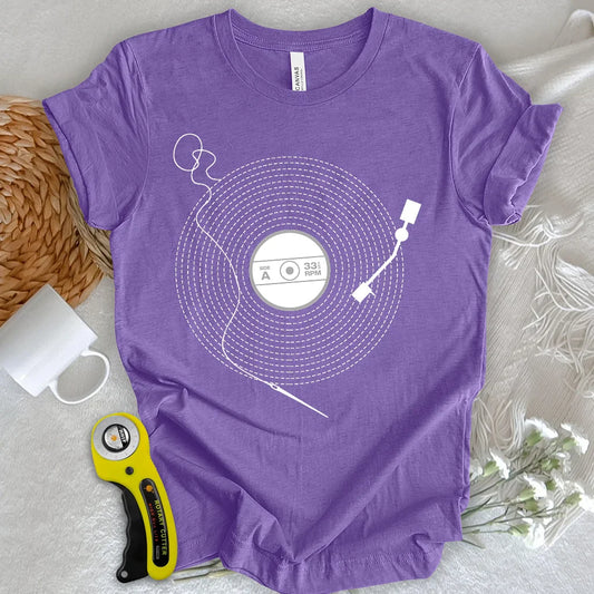 Stitching Vinyl T-shirt