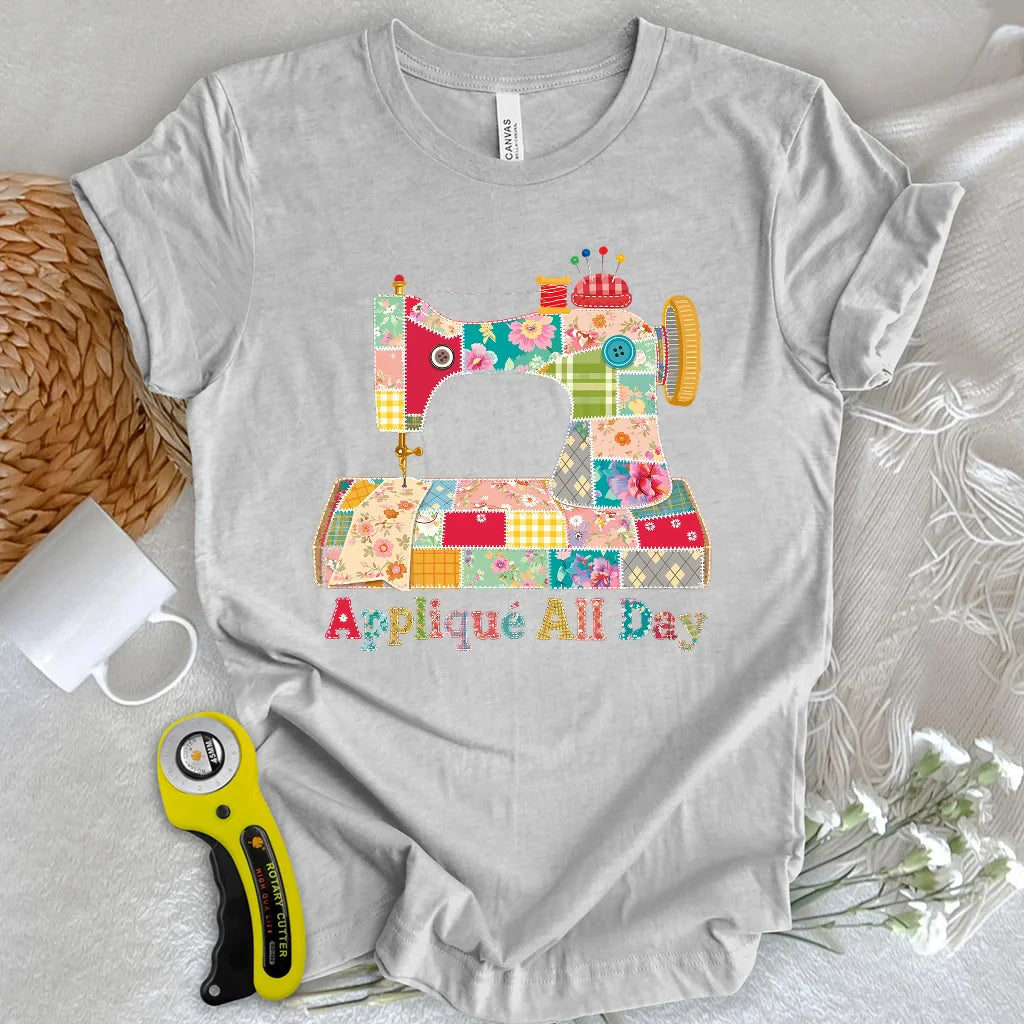 Appliqué All Day T-shirt