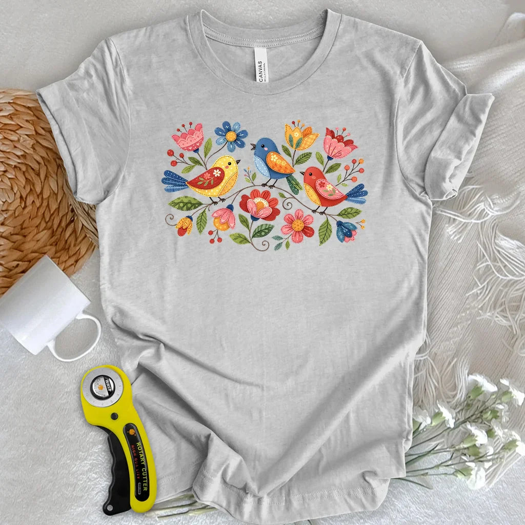 Appliqué Garden T-shirt