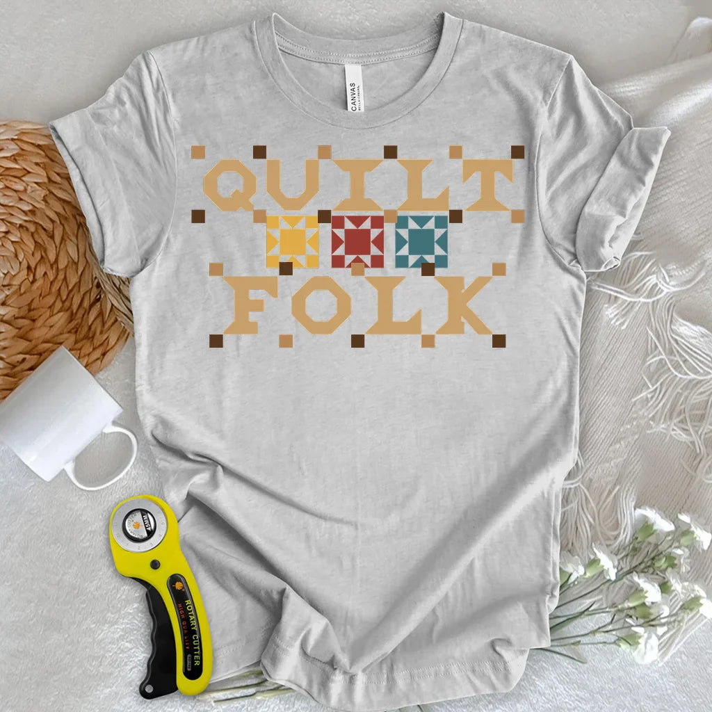 Quilt Folk T-shirt