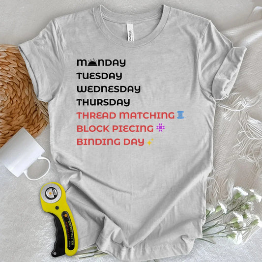 Quilter’s Weekend Countdown T-Shirt