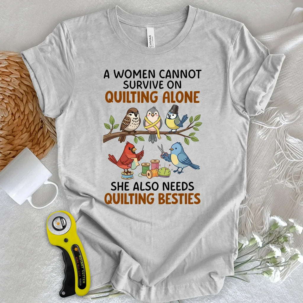 Quilting Besties Club T-shirt