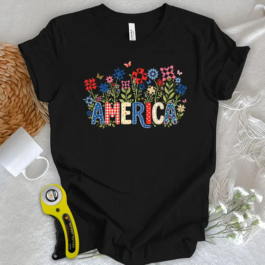 Appliqué America T-shirt