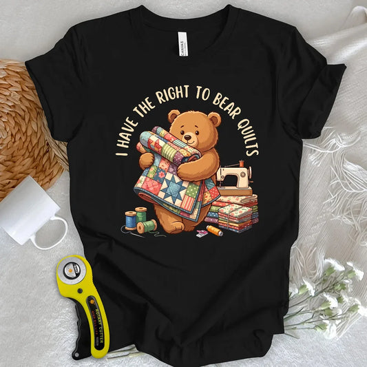 Bearly Quilting T-shirt