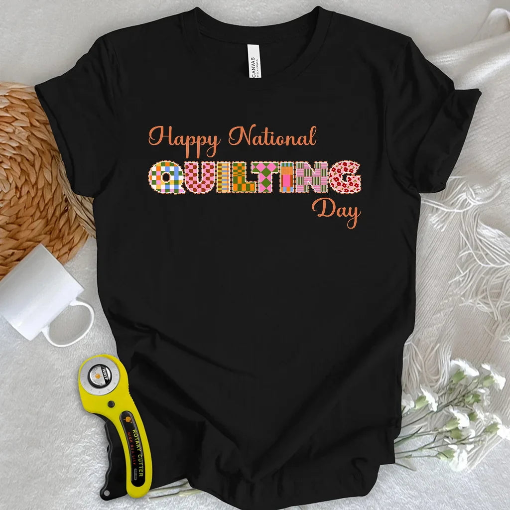 National Quilting Day T-Shirt