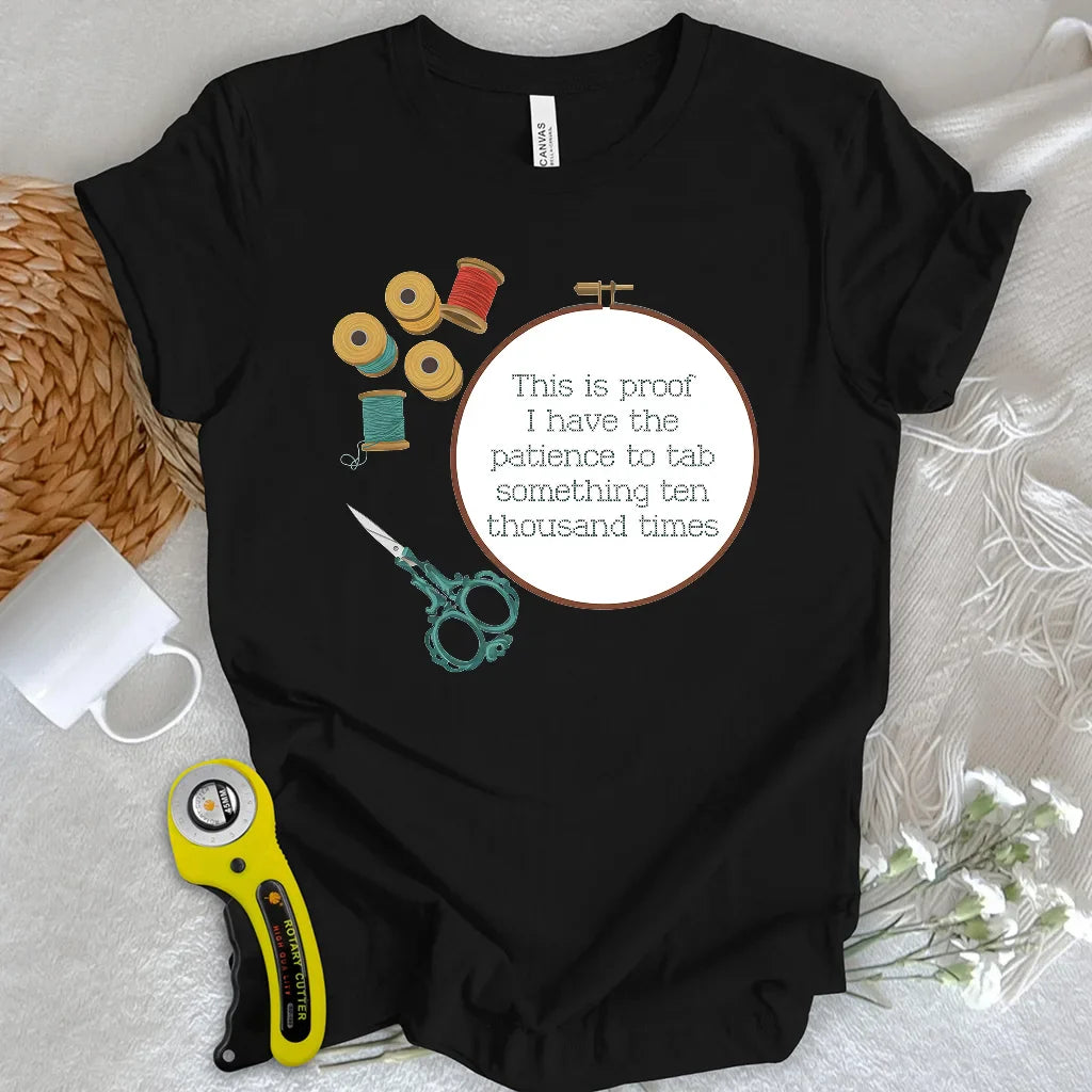 Proof of Patience T-shirt