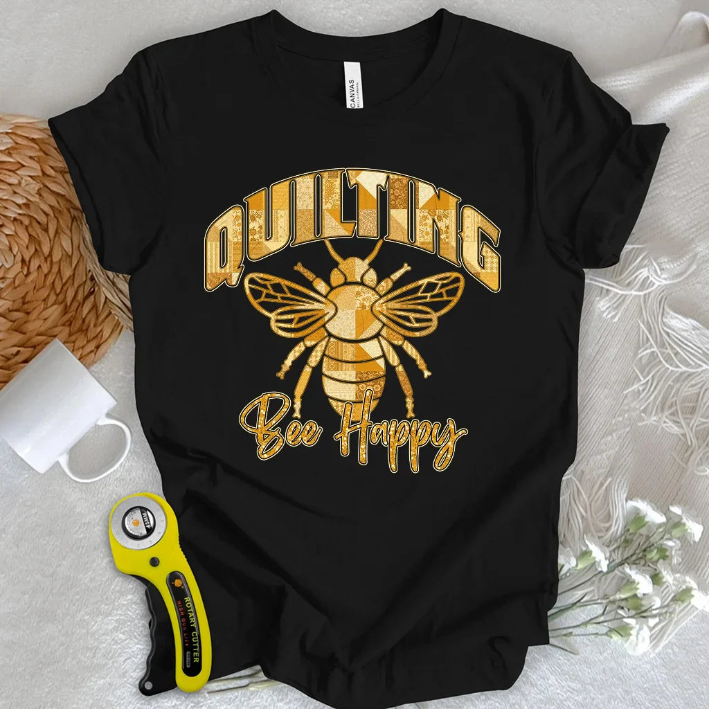 Quilting Bee Happy T-shirt
