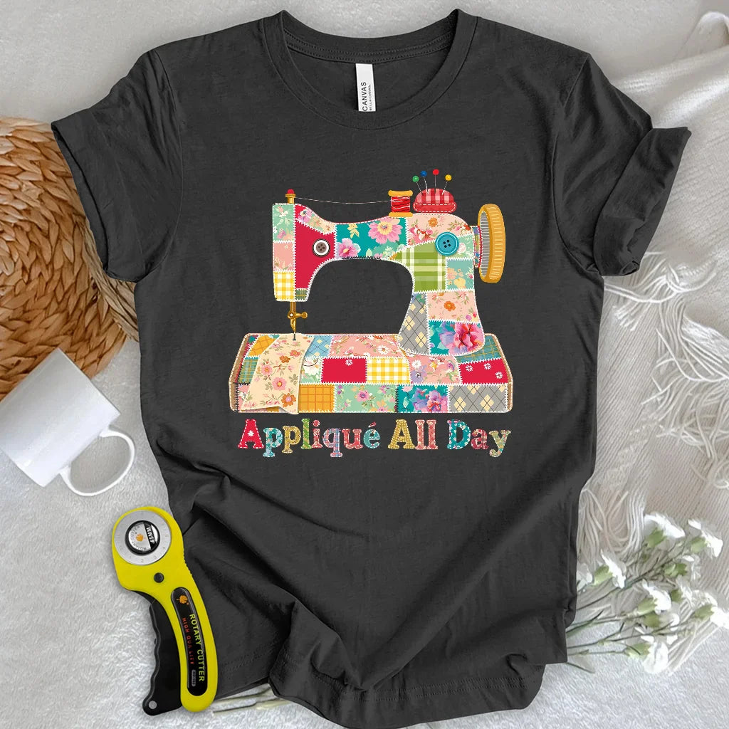 Appliqué All Day T-shirt