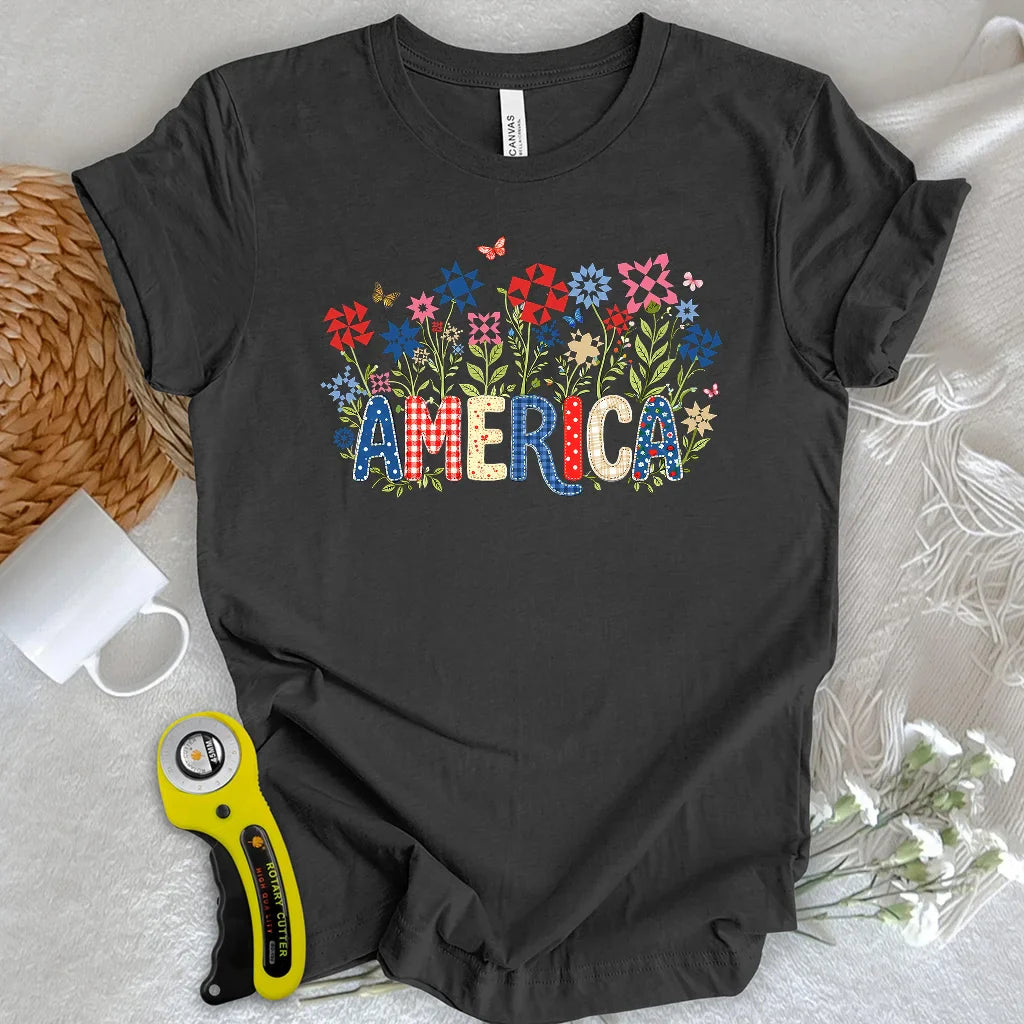 Appliqué America T-shirt