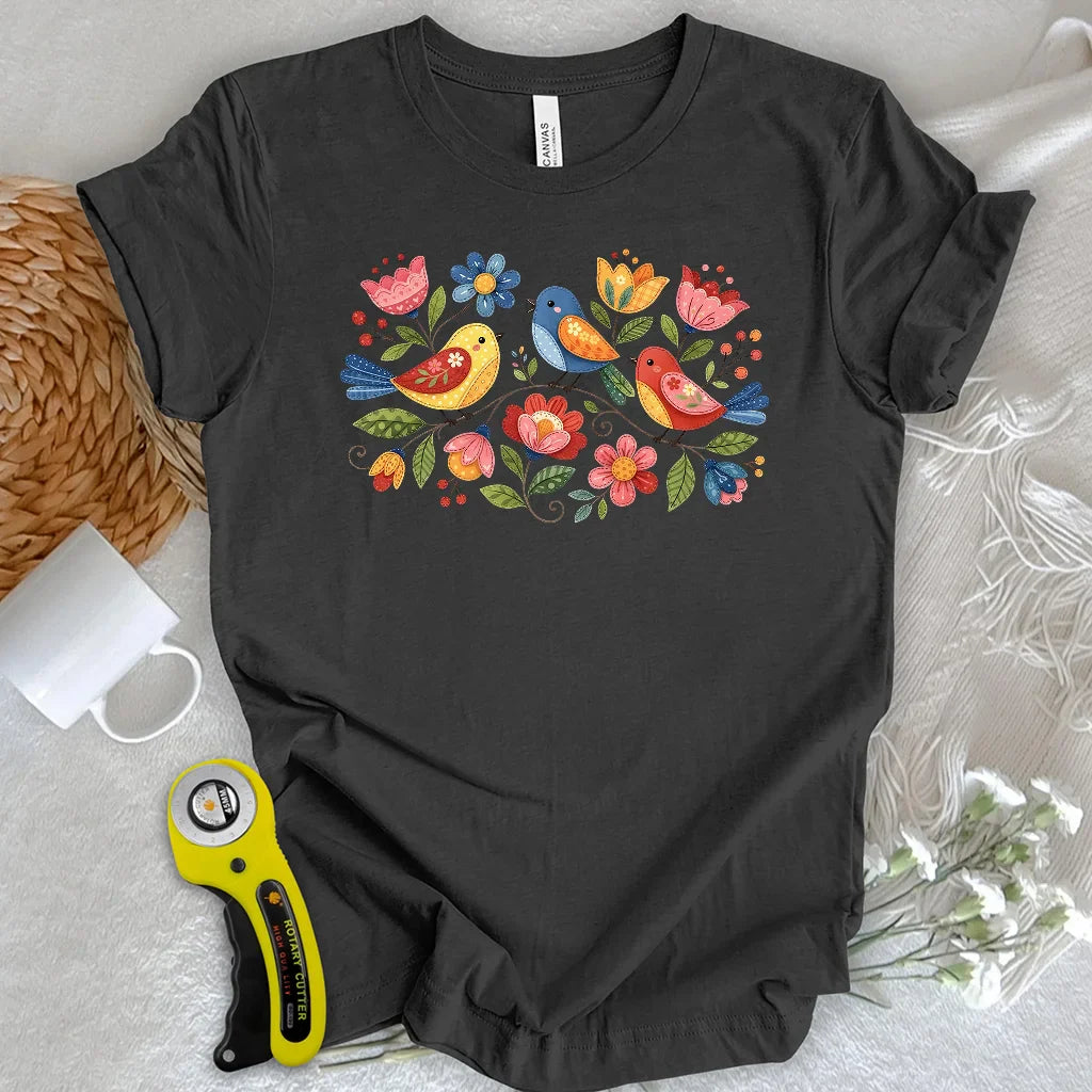 Appliqué Garden T-shirt