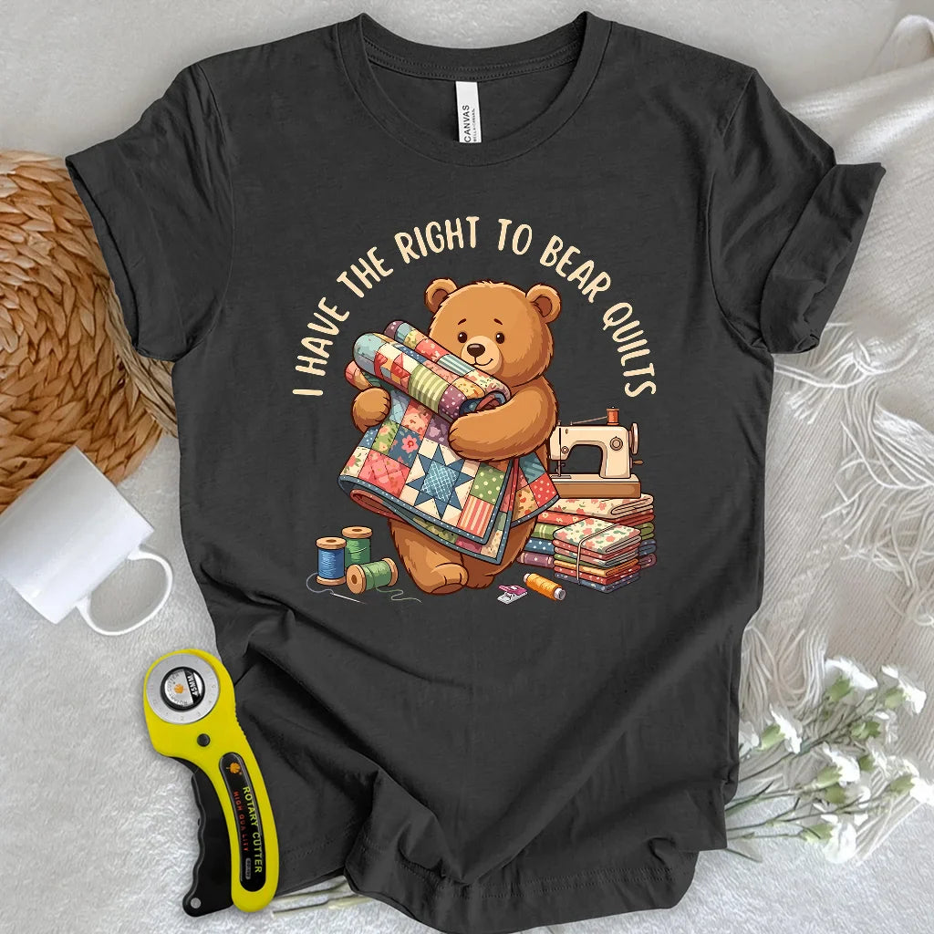 Bearly Quilting T-shirt