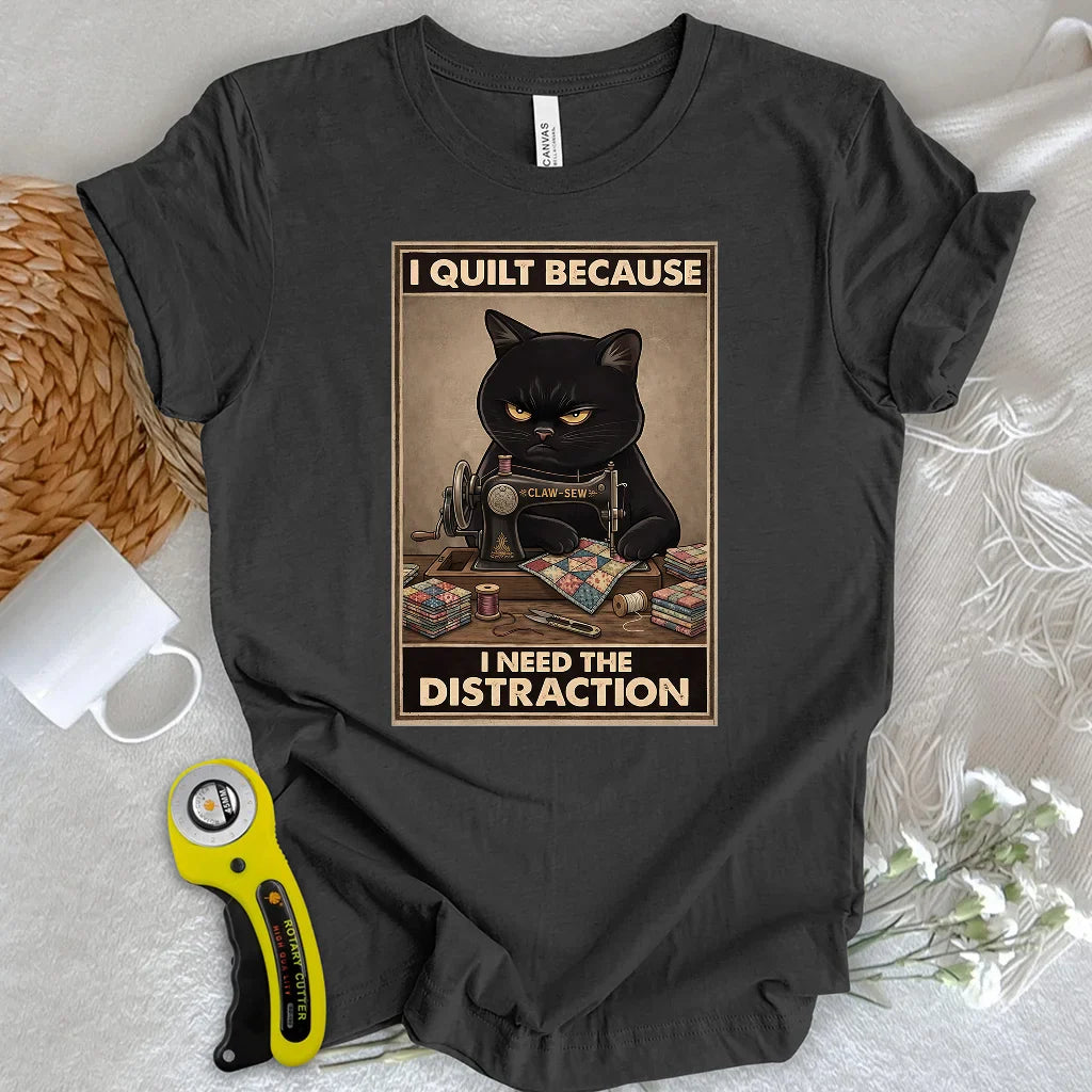 Don't Mess with the Quilter T-shirt