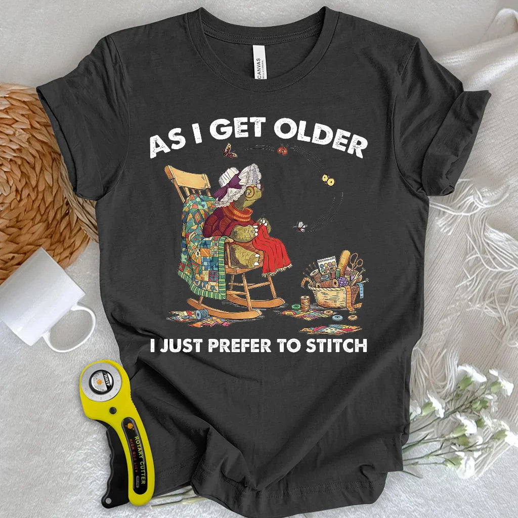 Just prefer to stitch T-shirt
