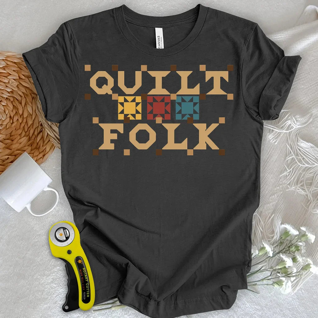 Quilt Folk T-shirt