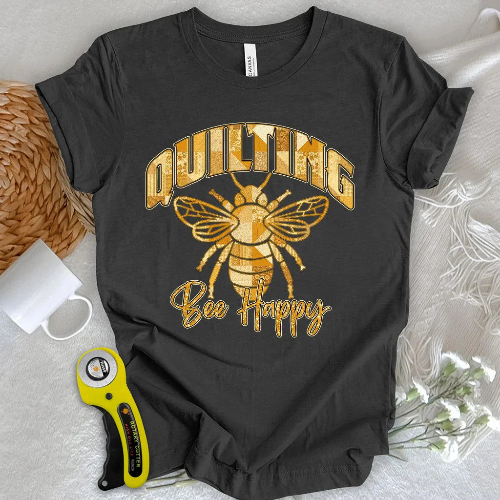 Quilting Bee Happy T-shirt