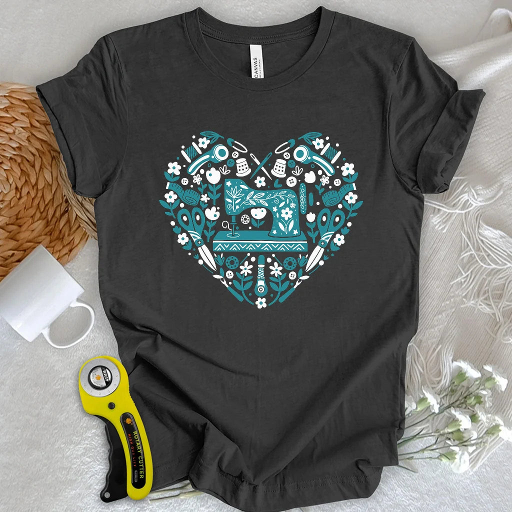 Sewing Folkart T-shirt