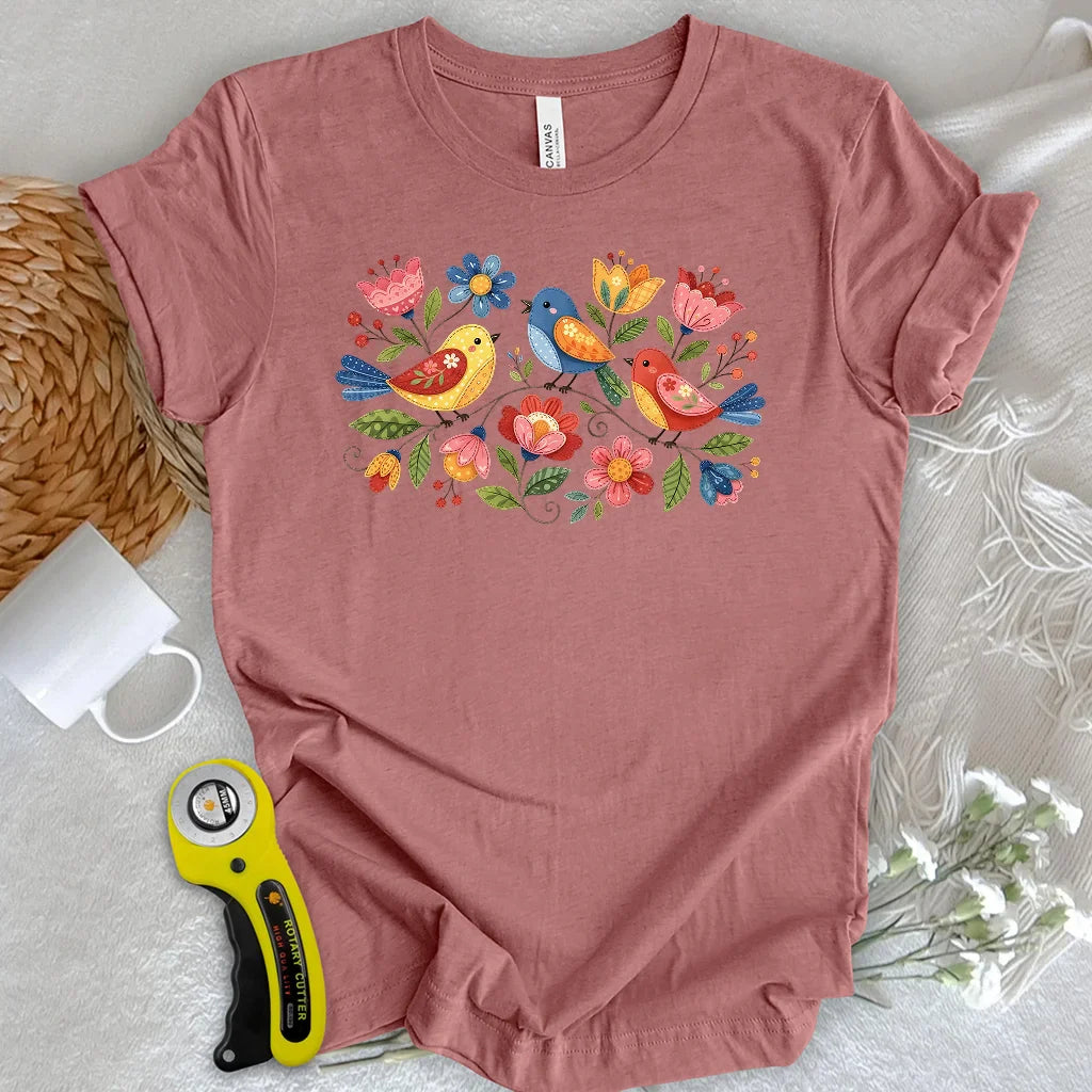 Appliqué Garden T-shirt