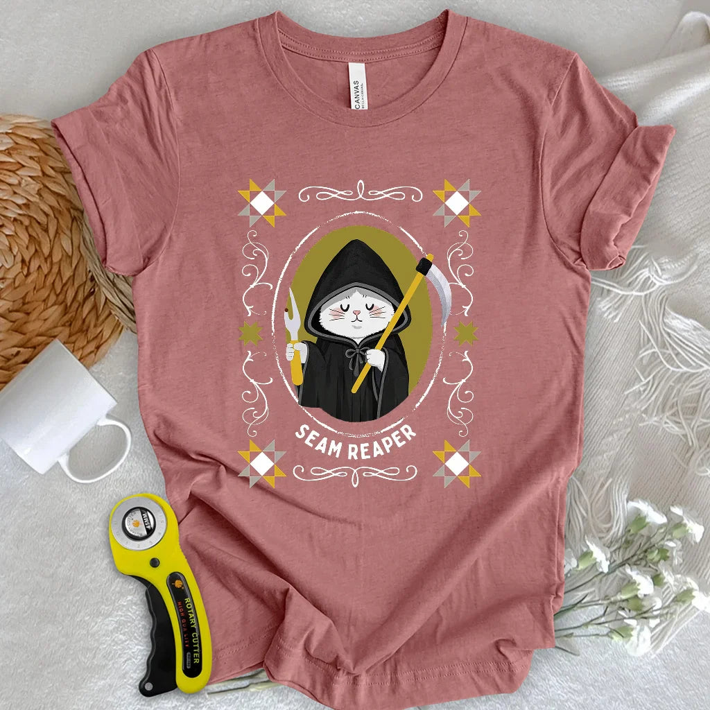 Cat Seam Reaper T-shirt