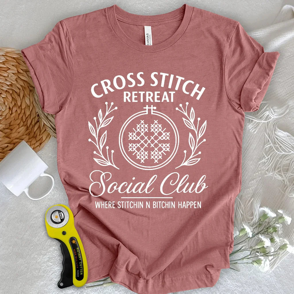 Cross Stitch Retreat T-shirt