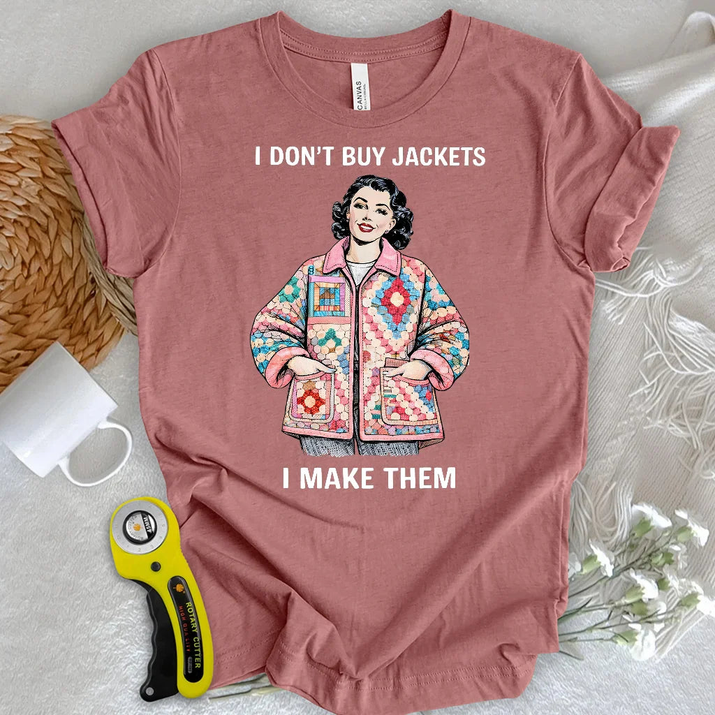 Quilted Jacket T-shirt