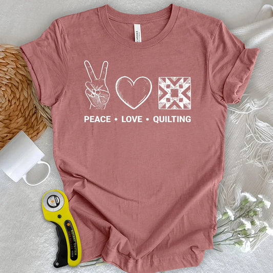 Quilters love piece T-shirt