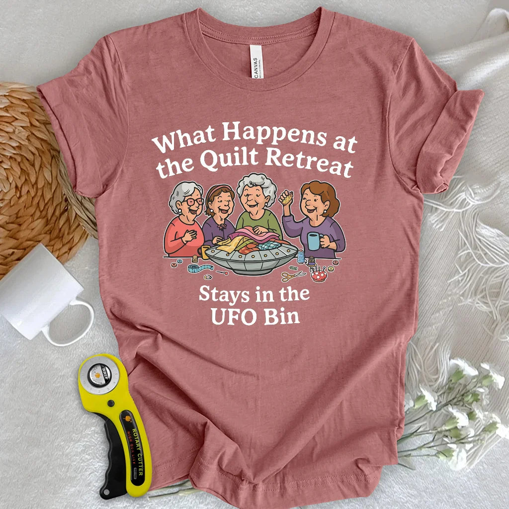UFO Quilt Retreat T-shirt