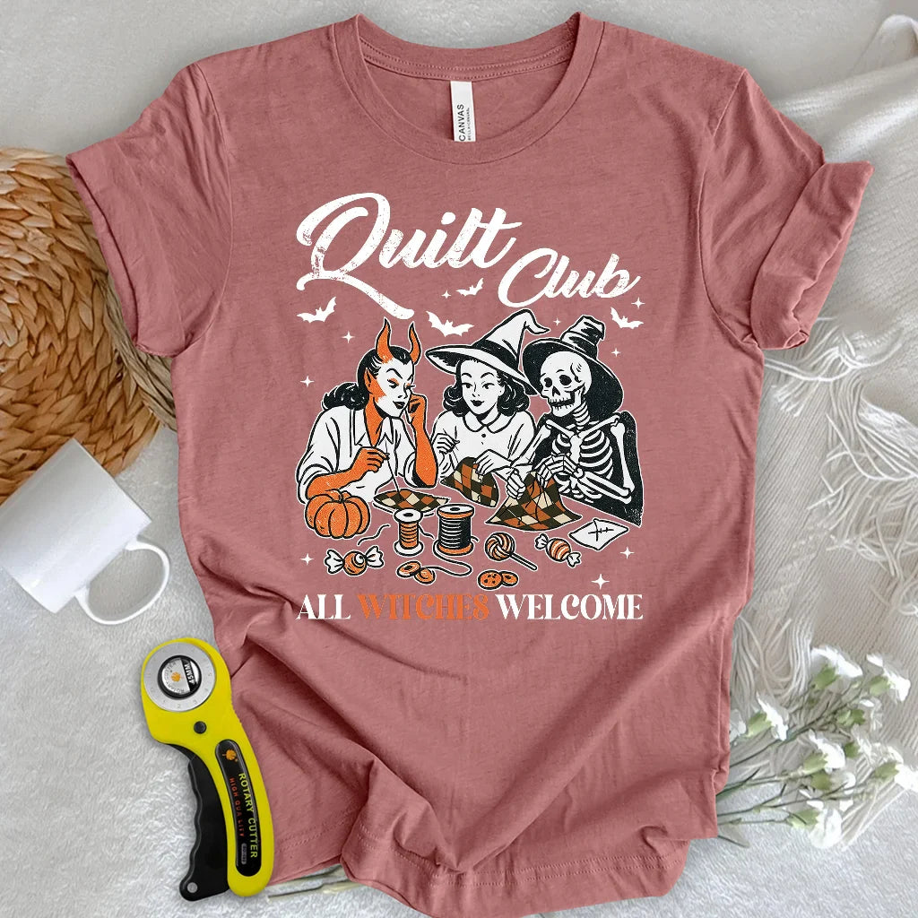 Witches' Quilt Club T-shirt